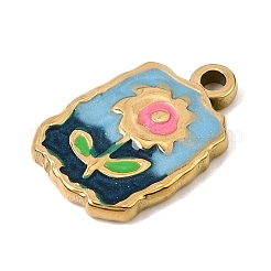 303 Stainless Steel Enamel Pendants&nbsp;SA-CBA9D90-09G-02