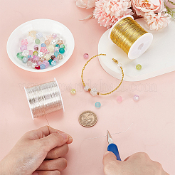 2 Rolls 2 Colors Copper Wire&nbsp;OCOR-ME0001-29
