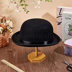 Wooden Hat Display Stand&nbsp;AJEW-WH0270-604