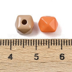 Opaque Acrylic Beads&nbsp;OACR-H058-02