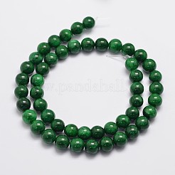 Natural Malaysia Jade Beads Strands&nbsp;G-A146-8mm-B04