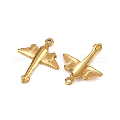 304 Stainless Steel Pendants&nbsp;STAS-G357-05G-01