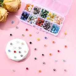 500Pcs 10 Colors Electroplate Glass Beads&nbsp;EGLA-YW0001-81