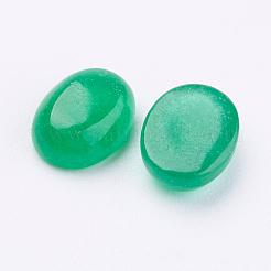 Natural Malaysia Jade Cabochons&nbsp;G-P313-01-6x8mm
