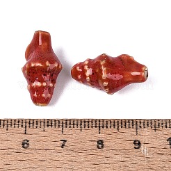 Vintage Handmade Porcelain Beads&nbsp;PORC-Q006-08F
