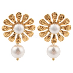 304 Stainless Steel Stud Earrings&nbsp;EJEW-Z063-04G