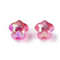 1-Hole Transparent Acrylic Buttons&nbsp;MACR-S373-129-C01