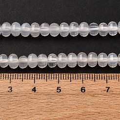 Natural White Agate Beads Strands&nbsp;G-P587-D02-01