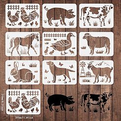 Plastic Reusable Drawing Painting Stencils Templates Sets&nbsp;DIY-WH0172-485