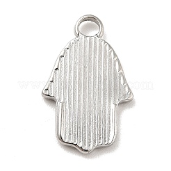 Tarnish Resistant 304 Stainless Steel Pendants Rhinestone Settings&nbsp;LS-STAS-E176-14P