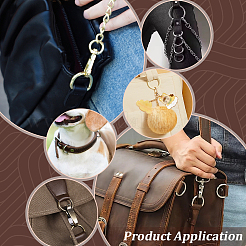 16Pcs 4 Styles Alloy Spring Gate Rings&nbsp;FIND-PH0059-72