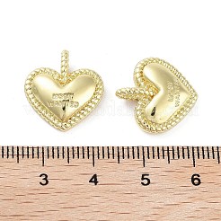 Rack Plating Brass Pendants&nbsp;KK-H474-11G