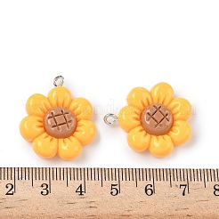 Opaque Resin Pendants&nbsp;FIND-Z092-06P