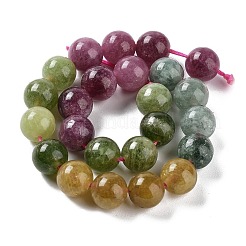 Dyed Natural Malaysia Jade Beads Strands&nbsp;G-G021-01B-07