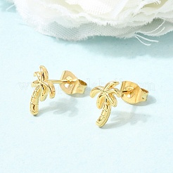 304 Stainless Steel Stud Earrings for Women&nbsp;SA-CBA7062-25G