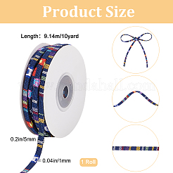 Ethnic Style Polyester Cord&nbsp;OCOR-WH0077-43A