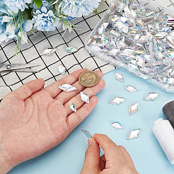 300Pcs 3 Styles Acrylic Sew on Rhinestone&nbsp;MACR-PH0001-76B