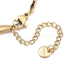 304 Stainless Steel Ball Chains Bracelets&nbsp;BJEW-P343-03G