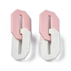 Handmade Polymer Clay Linking Rings&nbsp;CLAY-N010-033-03