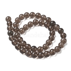 Natural Ice Obsidian Beads Strands&nbsp;G-P590-A01-8mm-01