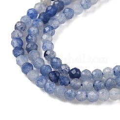 Natural Blue Aventurine Beads Strands&nbsp;X-G-M449-B01-2mm
