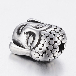304 Stainless Steel Beads&nbsp;STAS-F150-013AS