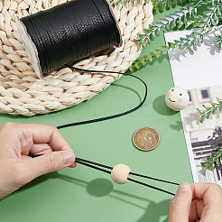 Flat Waxed Polyester Thread  Cords&nbsp;YC-WH0011-02