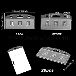 Plastic Credit Card Holders&nbsp;AJEW-WH0752-264B