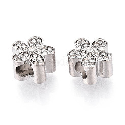 Alloy Rhinestone European Beads&nbsp;FIND-N009-15P