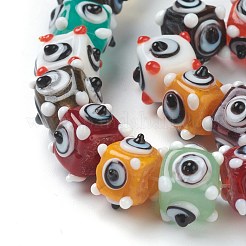 Handmade Bumpy Lampwork Beads&nbsp;LAMP-J092-03B