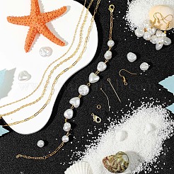 DIY Imitation Pearl Earring Bracelet Making Kit&nbsp;DIY-SC0022-07