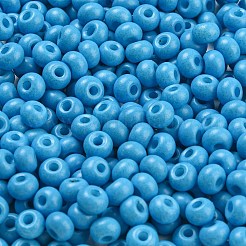 Imitation Jade 3/0 Glass Seed Beads&nbsp;SEED-Z001-A-B18