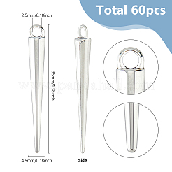 60Pcs Zinc Alloy Pendants&nbsp;FIND-DC0006-41