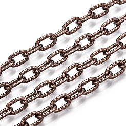 Aluminium Textured Cable Chains&nbsp;CHA-T001-38R
