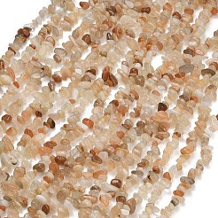Natural Multi-Moonstone Beads Strands&nbsp;G-D109-B01