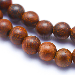 Natural Wood Beads Strands&nbsp;WOOD-P011-06-6mm