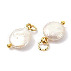 Natural Baroque Keshi Pearl Pendants&nbsp;PALLOY-JF05713