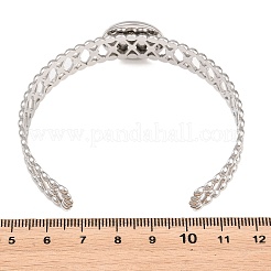 304 Stainless Steel Cuff Bangle Making&nbsp;STAS-F366-11B-P