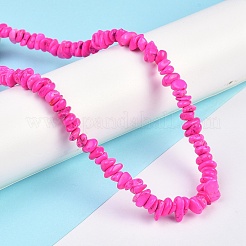 Natural Magnesite Beads Strands&nbsp;X-TURQ-P001-02A-09