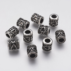 Ion Plating(IP) 304 Stainless Steel European Beads Enamel Settings&nbsp;STAS-J022-044AS