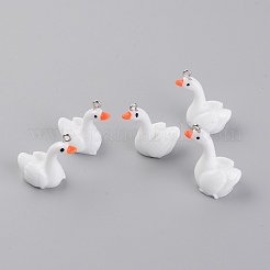 Resin Swan Pendant&nbsp;CRES-TAC0003-11