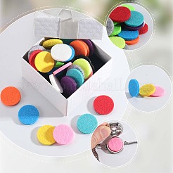 96Pcs 12 Colors  Fibre Perfume Pads&nbsp;DIY-SP0004-47B-02