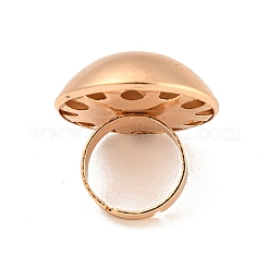 Light Gold Alloy Adjustable Rings for Women&nbsp;LS-RJEW-K260-07G