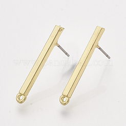 Alloy Stud Earring Findings&nbsp;PALLOY-S121-137