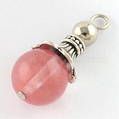 Natural & Synthetic Mixed Stone Pendants&nbsp;G-Q459-02