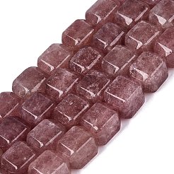 Natural Strawberry Quartz Beads Strands&nbsp;G-Q608-10K