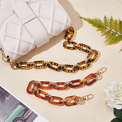 Acrylic Curb Chain Bag Strap&nbsp;FIND-WH0077-22