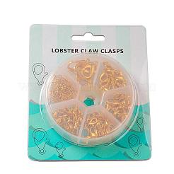 Alloy Lobster Claw Clasps and Jump Rings Set&nbsp;PALLOY-X0004-G-B