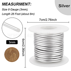 Round Aluminum Wire&nbsp;AW-WH0002-15A-P
