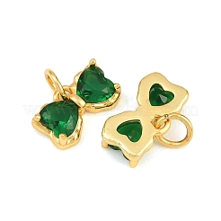 Brass Glass Pendants&nbsp;KK-K340-48G-05